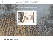 Tablet Screenshot of maitaistudio.com